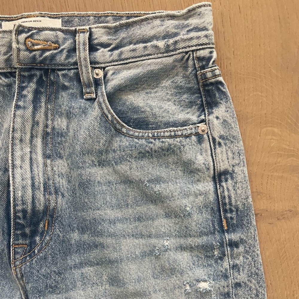 SLVRLAKE London - high waisted straight leg jeans. Heartache wash. - Picture 6 of 16